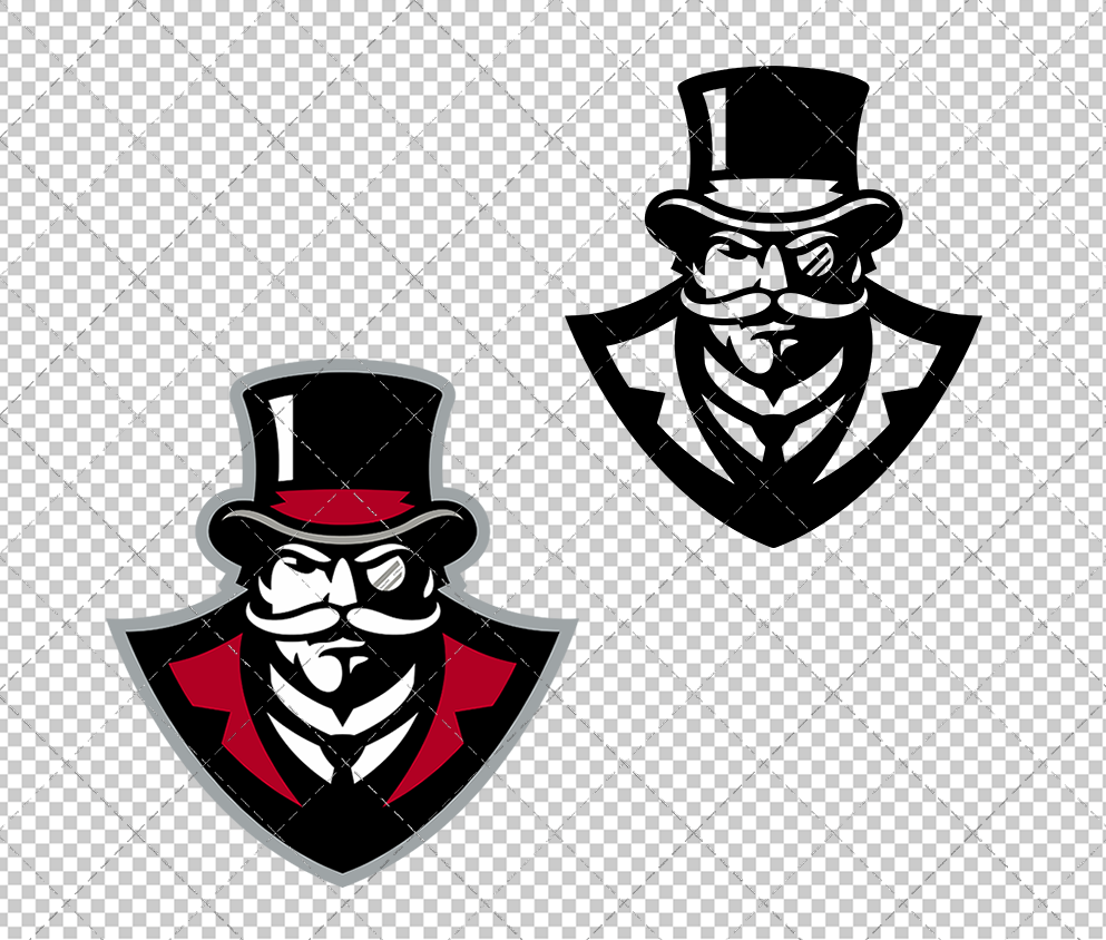 Austin Peay Governors Alternate 2014, Svg, Dxf, Eps, Png - SvgShopArt