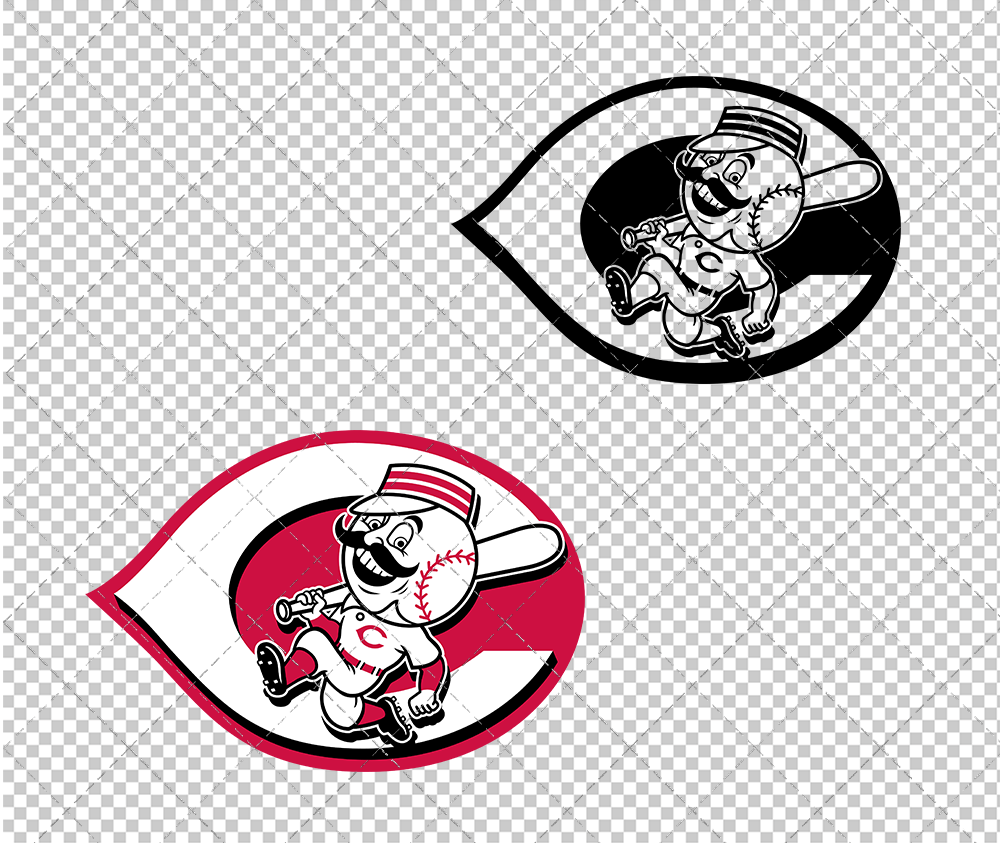 Cincinnati Reds Alternate 2013 003, Svg, Dxf, Eps, Png - SvgShopArt