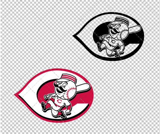 Cincinnati Reds Alternate 2013 003, Svg, Dxf, Eps, Png - SvgShopArt