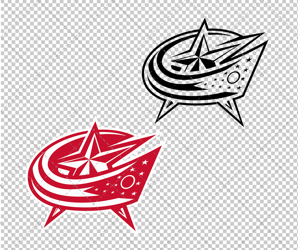 Columbus Blue Jackets Concept 2007 009, Svg, Dxf, Eps, Png - SvgShopArt