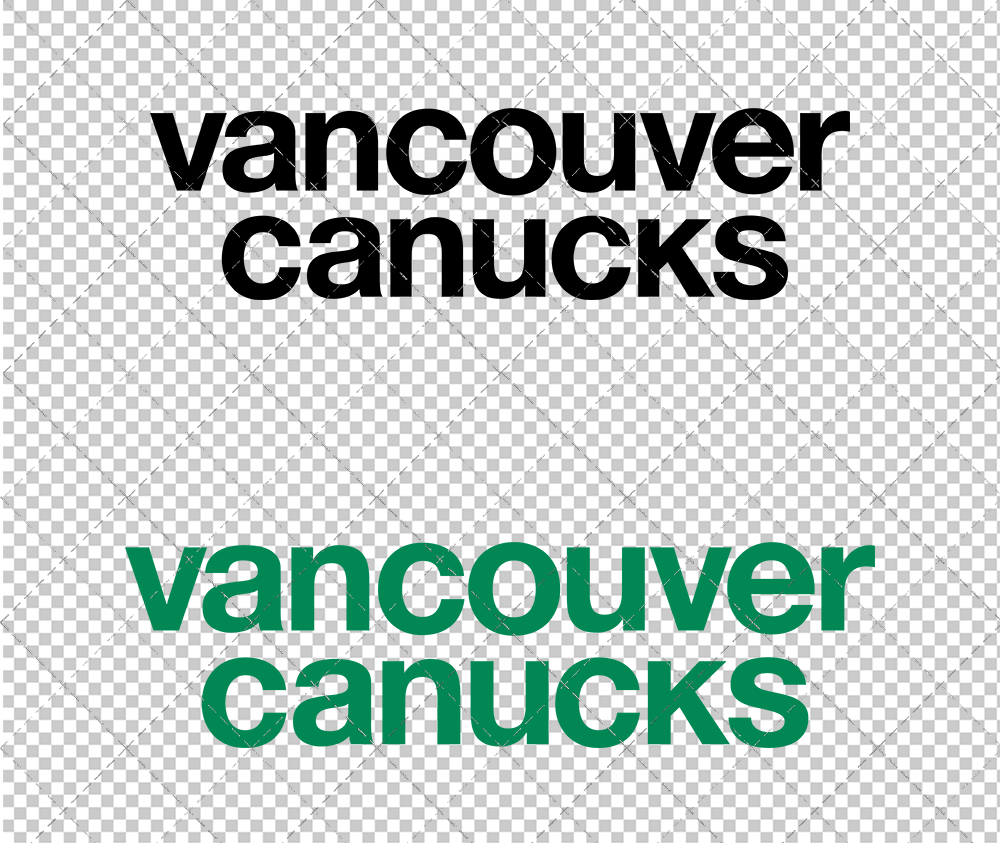 Vancouver Canucks Wordmark 1970 002, Svg, Dxf, Eps, Png - SvgShopArt