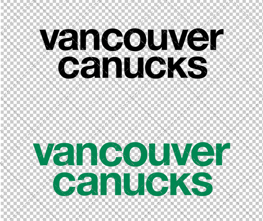 Vancouver Canucks Wordmark 1970 002, Svg, Dxf, Eps, Png - SvgShopArt