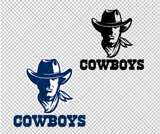 Dallas Cowboys Concept 1971 005, Svg, Dxf, Eps, Png - SvgShopArt