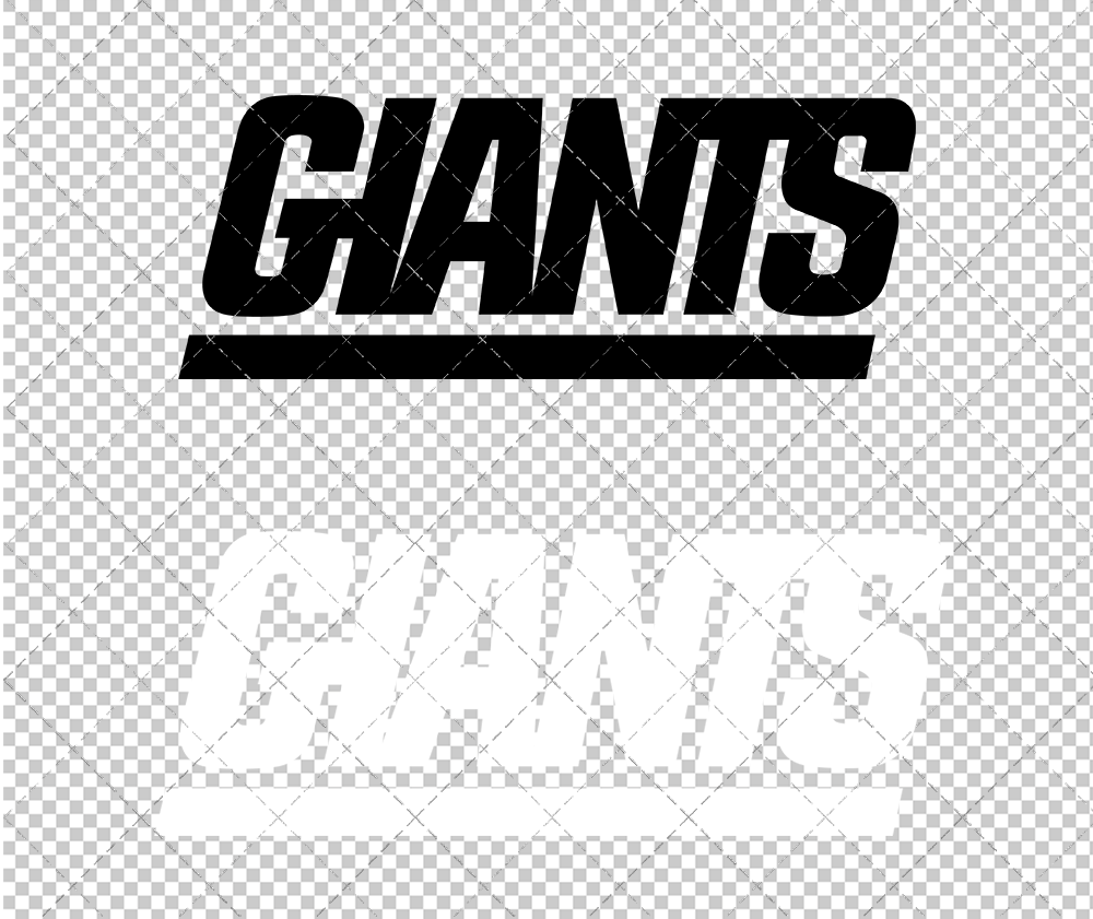 New York Giants Wordmark 2000 005, Svg, Dxf, Eps, Png - SvgShopArt