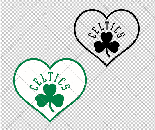 Boston Celtics Concept 1996, Svg, Dxf, Eps, Png - SvgShopArt