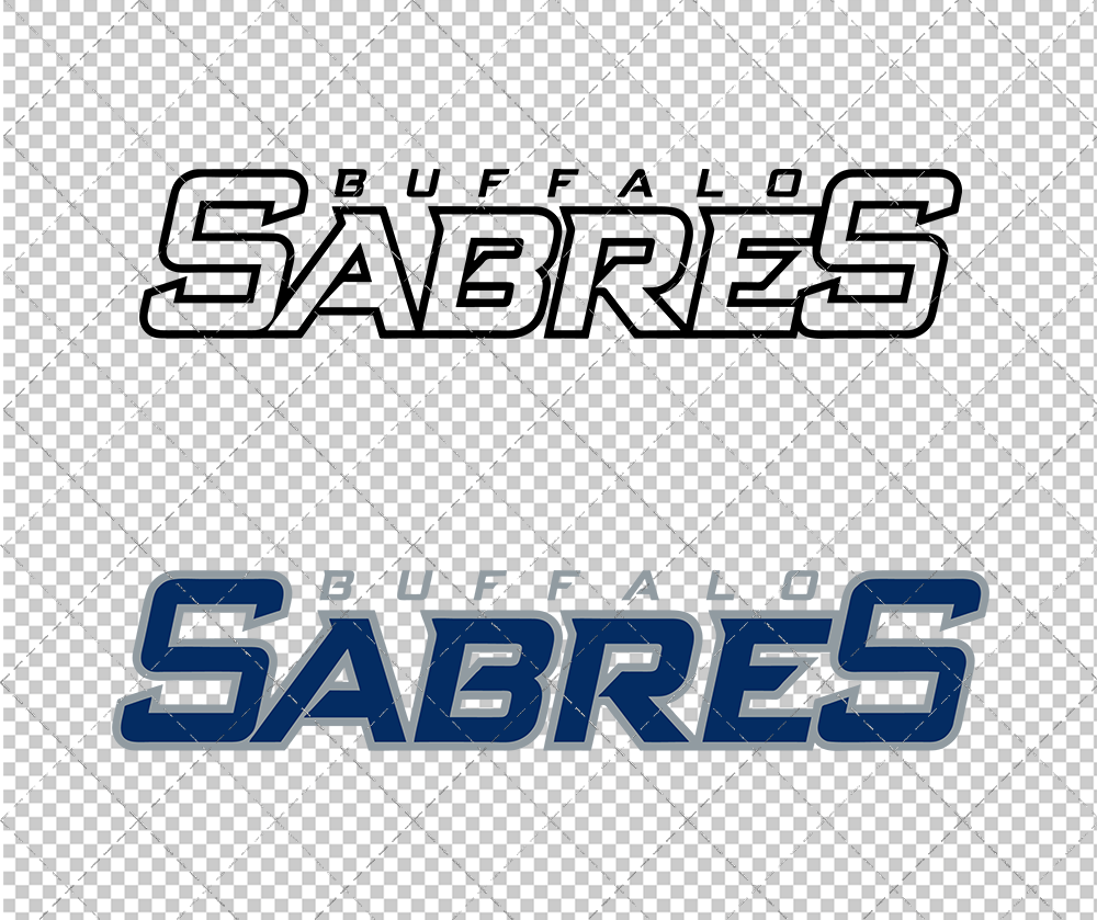 Buffalo Sabres Wordmark 2006, Svg, Dxf, Eps, Png - SvgShopArt