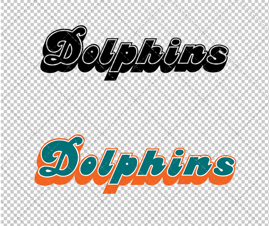 Miami Dolphins Wordmark 1989, Svg, Dxf, Eps, Png - SvgShopArt