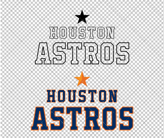 Houston Astros Wordmark 2013 004, Svg, Dxf, Eps, Png - SvgShopArt