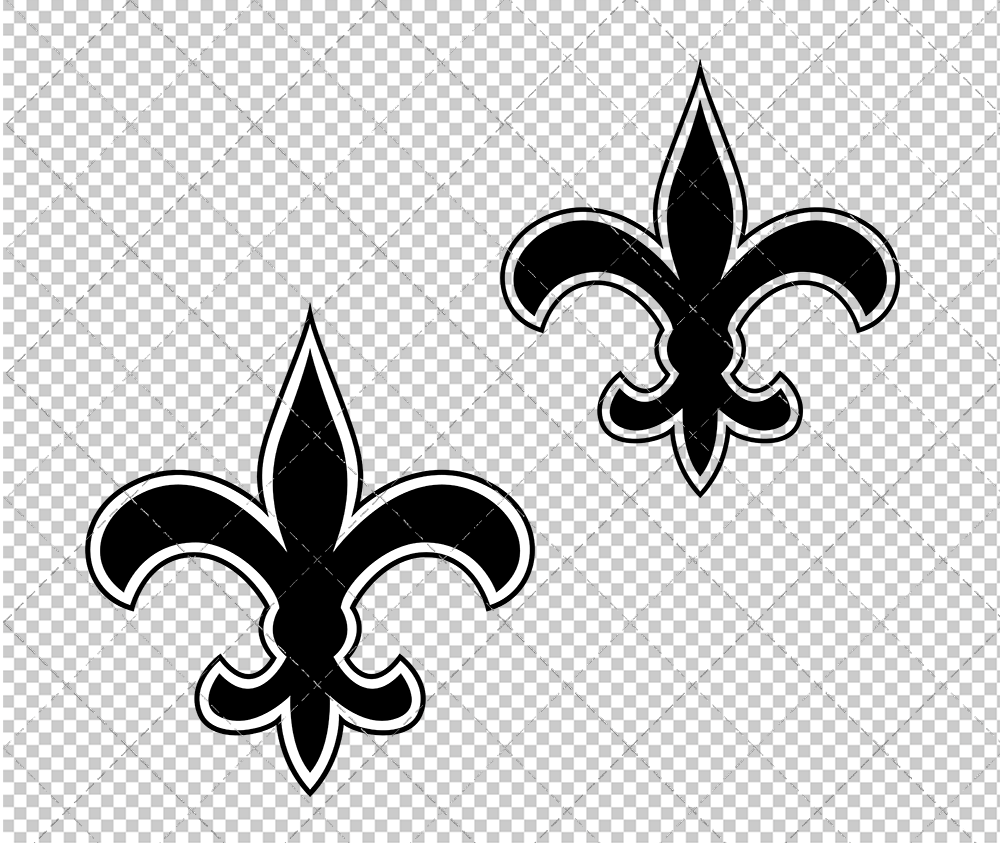 New Orleans Saints 1967, Svg, Dxf, Eps, Png - SvgShopArt