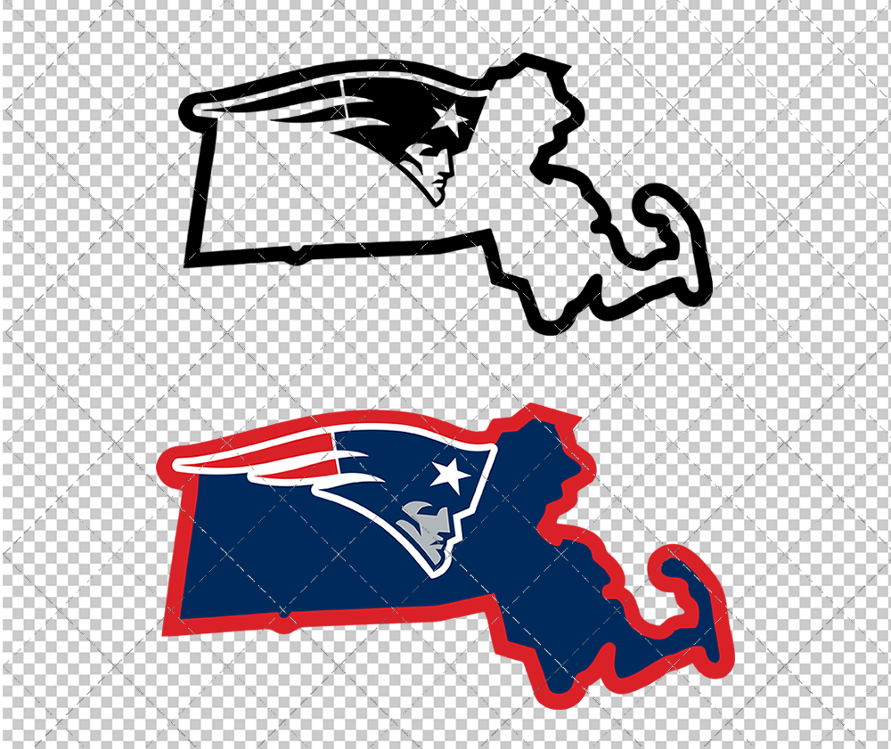 New England Patriots Concept 2000 004, Svg, Dxf, Eps, Png - SvgShopArt