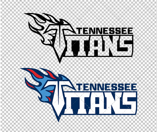 Tennessee Titans Concept 1999 007, Svg, Dxf, Eps, Png - SvgShopArt