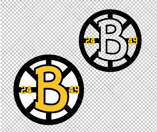 Boston Bruins Anniversary 1949, Svg, Dxf, Eps, Png - SvgShopArt