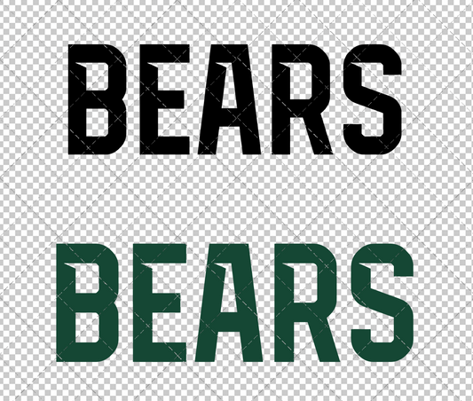 Baylor Bears Wordmark 2019 003, Svg, Dxf, Eps, Png - SvgShopArt