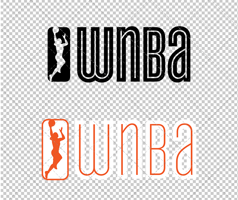 WNBA Logo Wordmark 2013 002, Svg, Dxf, Eps, Png - SvgShopArt