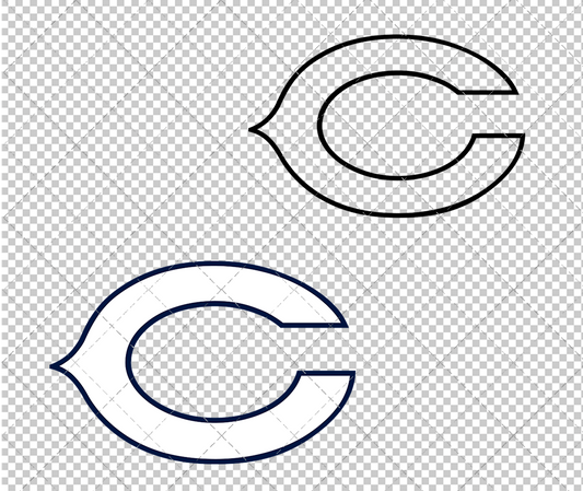 Chicago Bears Alternate 1962, Svg, Dxf, Eps, Png - SvgShopArt