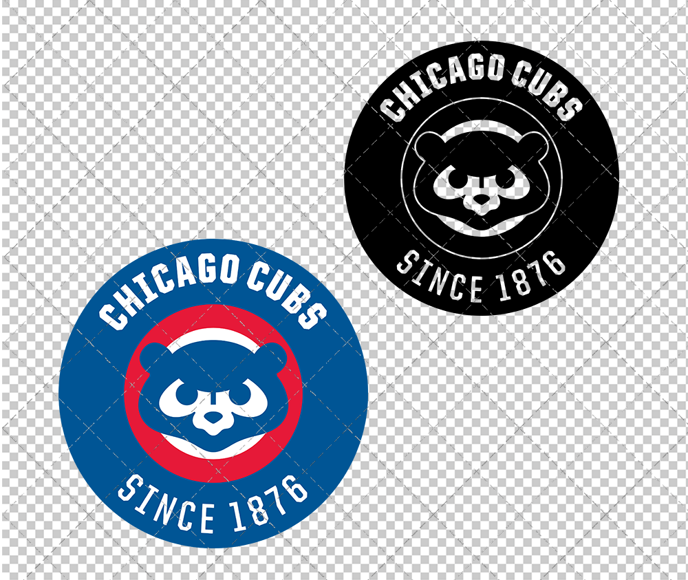 Chicago Cubs Circle 1979, Svg, Dxf, Eps, Png - SvgShopArt