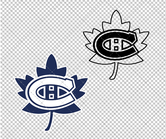 Montreal Canadiens Concept 1999 008, Svg, Dxf, Eps, Png - SvgShopArt