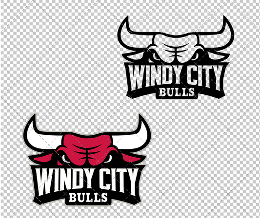 Chicago Bulls Concept 1972 005, Svg, Dxf, Eps, Png - SvgShopArt
