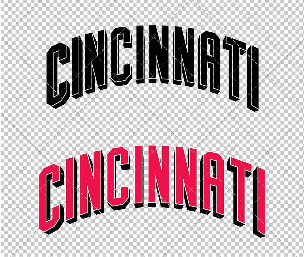 Cincinnati Reds Jersey 1999, Svg, Dxf, Eps, Png - SvgShopArt