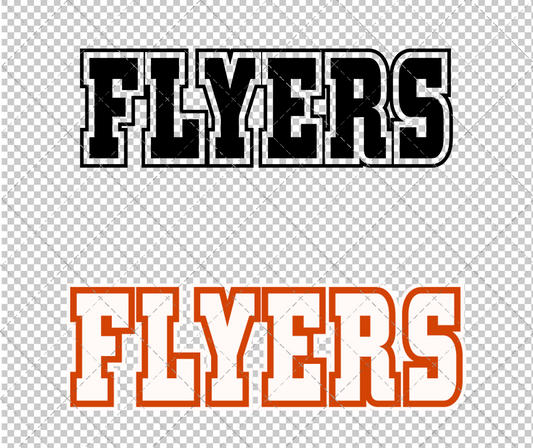 Philadelphia Flyers Wordmark Concept 2023 002, Svg, Dxf, Eps, Png - SvgShopArt