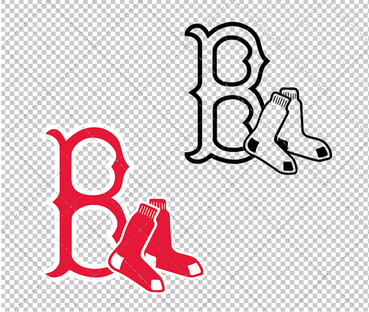 Boston Red Sox Concept 2009 003, Svg, Dxf, Eps, Png - SvgShopArt