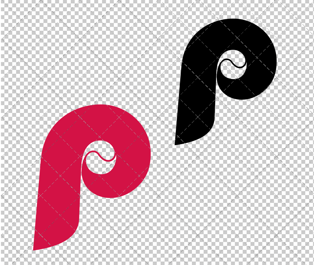 Philadelphia Phillies 1981, Svg, Dxf, Eps, Png - SvgShopArt