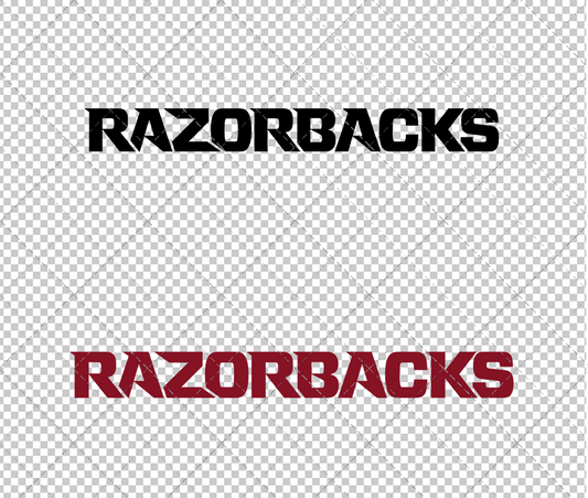 Arkansas Razorbacks Wordmark 2014 003, Svg, Dxf, Eps, Png - SvgShopArt