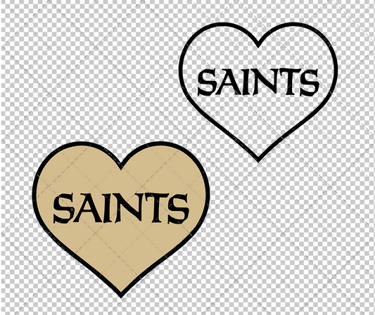 New Orleans Saints Concept 2012, Svg, Dxf, Eps, Png - SvgShopArt