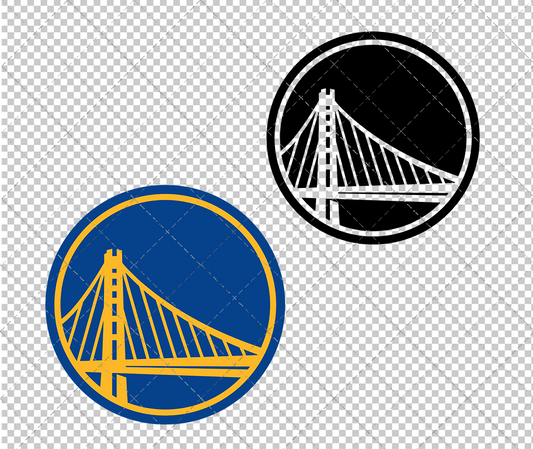 Golden State Warriors Alternate 2019, Svg, Dxf, Eps, Png - SvgShopArt