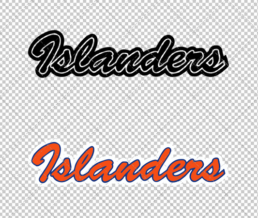 New York Islanders Wordmark 2008, Svg, Dxf, Eps, Png - SvgShopArt