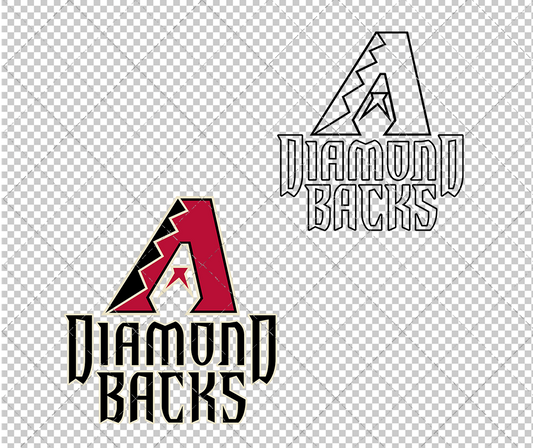 Arizona Diamondbacks 2007, Svg, Dxf, Eps, Png - SvgShopArt