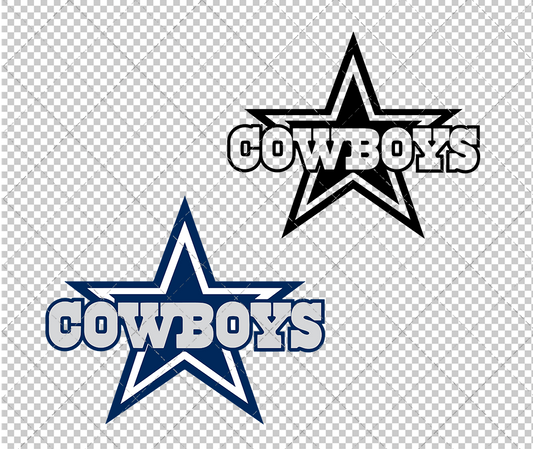 Dallas Cowboys Concept 1971 006, Svg, Dxf, Eps, Png - SvgShopArt