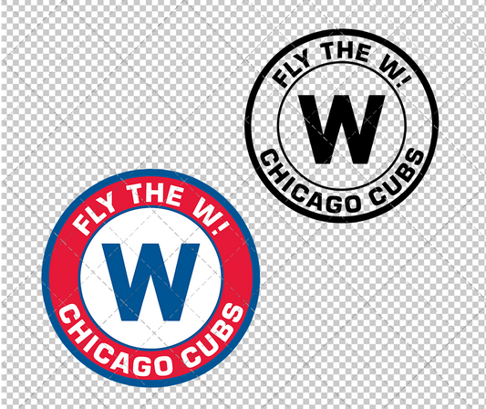 Chicago Cubs Circle 1994 002, Svg, Dxf, Eps, Png - SvgShopArt