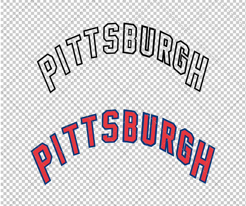 Pittsburgh Pirates Jersey 1942 002, Svg, Dxf, Eps, Png - SvgShopArt