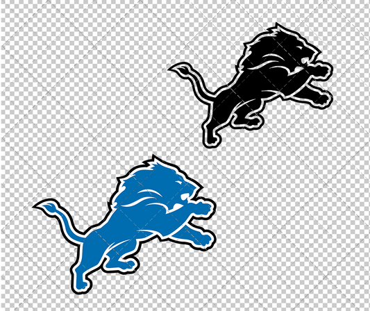 Detroit Lions 2009, Svg, Dxf, Eps, Png - SvgShopArt