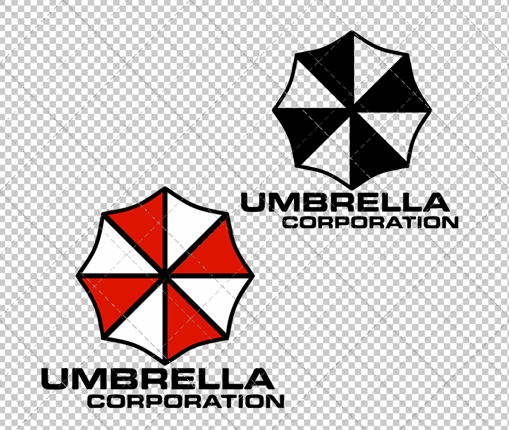 Umbrella Corporation Logo - Resident Evil, Svg, Dxf, Eps, Png - SvgShopArt