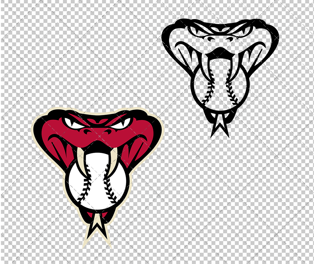 Arizona Diamondbacks Alternate 2016 002, Svg, Dxf, Eps, Png - SvgShopArt