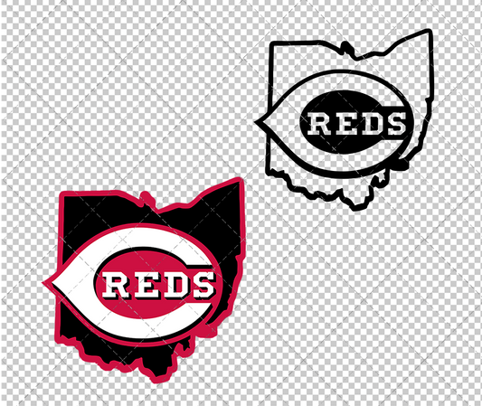 Cincinnati Reds Concept 2013 002, Svg, Dxf, Eps, Png - SvgShopArt