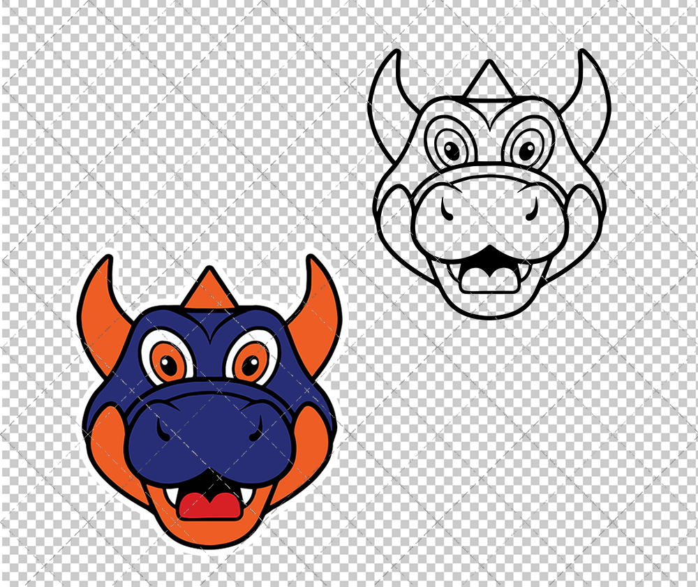 New York Islanders Mascot Sparky, Svg, Dxf, Eps, Png - SvgShopArt