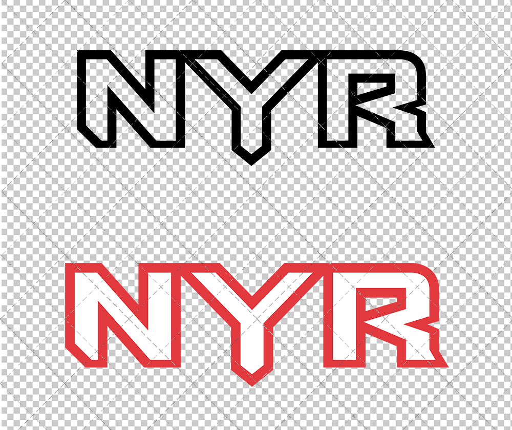 New York Rangers Concept 1996 002, Svg, Dxf, Eps, Png - SvgShopArt