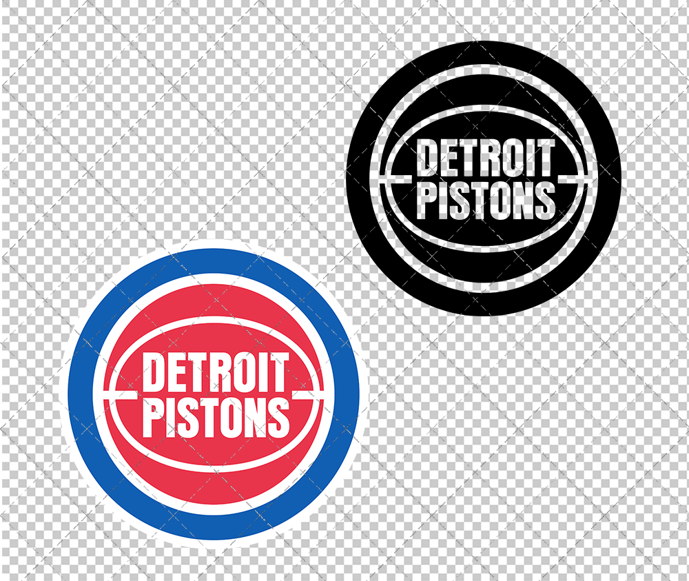 Detroit Pistons 1978, Svg, Dxf, Eps, Png - SvgShopArt