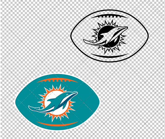 Miami Dolphins Concept 2018 006, Svg, Dxf, Eps, Png - SvgShopArt