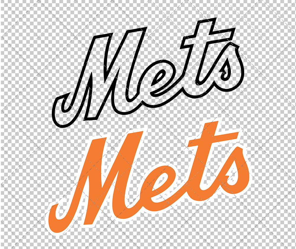 New York Mets Jersey 2012 002, Svg, Dxf, Eps, Png - SvgShopArt