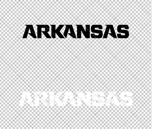 Arkansas Razorbacks Wordmark 2014 002, Svg, Dxf, Eps, Png - SvgShopArt