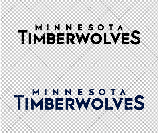 Minnesota Timberwolves Wordmark 2017, Svg, Dxf, Eps, Png - SvgShopArt