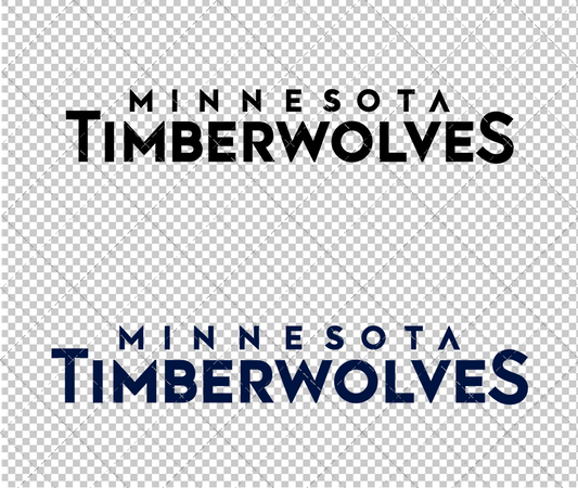 Minnesota Timberwolves Wordmark 2017, Svg, Dxf, Eps, Png - SvgShopArt