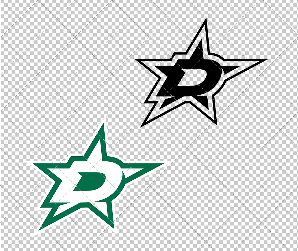 Dallas Stars Concept 2013 003, Svg, Dxf, Eps, Png - SvgShopArt