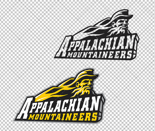 Appalachian State Mountaineers 1999, Svg, Dxf, Eps, Png - SvgShopArt