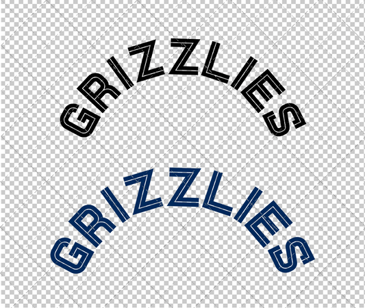 Memphis Grizzlies Jersey 2018 003, Svg, Dxf, Eps, Png - SvgShopArt