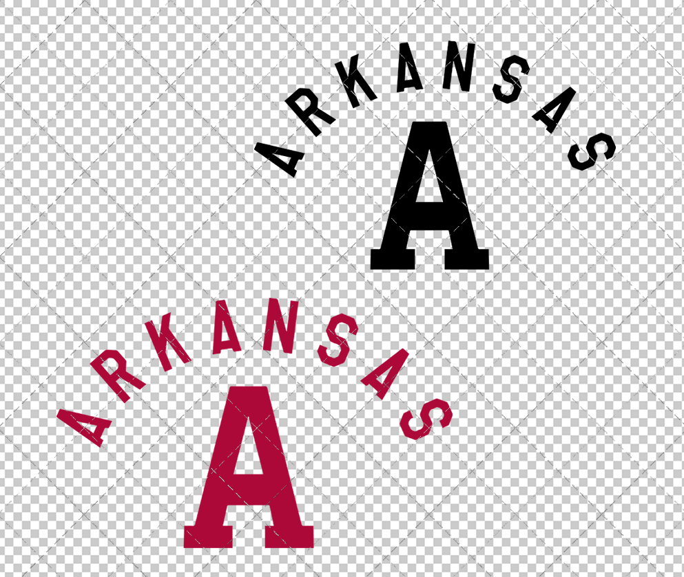 Arkansas Razorbacks Alternate 1934, Svg, Dxf, Eps, Png - SvgShopArt